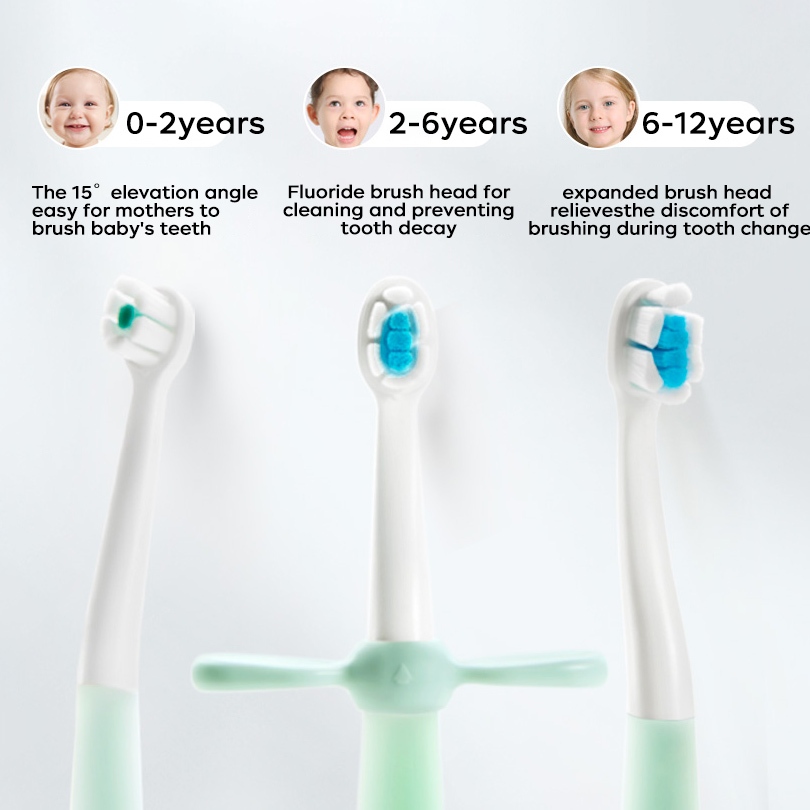 Bc Babycare Bàn Chải Đánh Răng cho bé Lông Siêu Mềm Cho Bé Từ 2-6 Tuổi