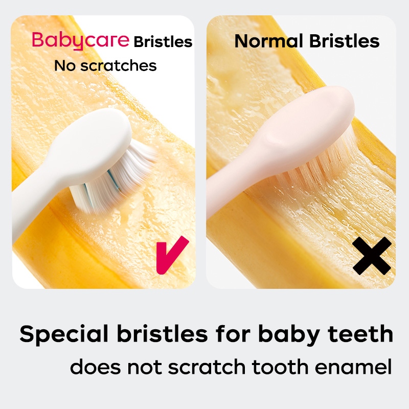 Bc Babycare Bàn Chải Đánh Răng cho bé Lông Siêu Mềm Cho Bé Từ 2-6 Tuổi