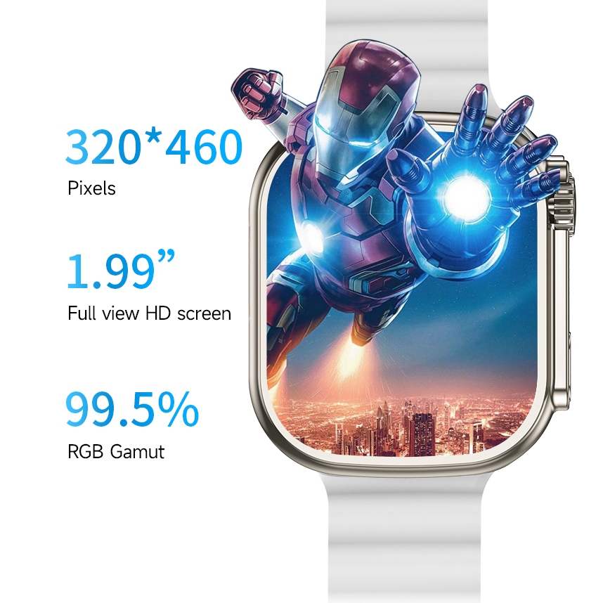 Đồng Hồ Thông Minh 4g sim 8 ultra 2.09-inch Màn Hình hd Cho Nam Nữ gps Có Chức Năng Nghe Gọi google app Tải Xuống wifi Dễ Dàng tiktok