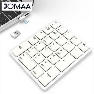 Bàn phím số không dây jomaa 26 phím 2.4ghz usb