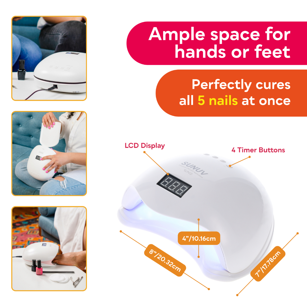 Đèn LED UV SUNUV SUN5 48W Với Cảm Biến Tự Động