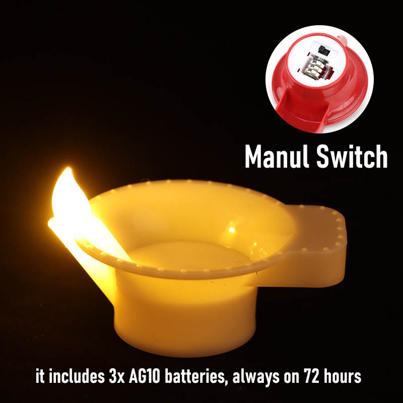 Đèn Dầu Bóng led Cảm Ứng Sâu Trang Trí 2023 diwali