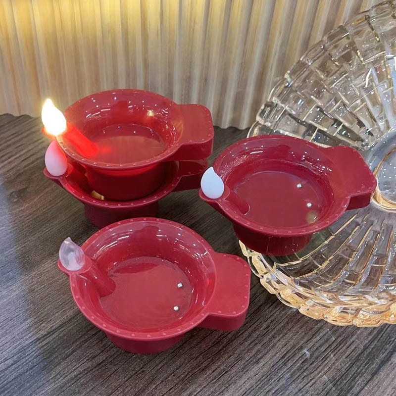 Đèn Dầu Bóng led Cảm Ứng Sâu Trang Trí 2023 diwali