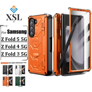 Mới Ốp Điện Thoại Silicon Mềm Có Thể Gấp Gọn Cho samsung galaxy z fold4 fold3 543
