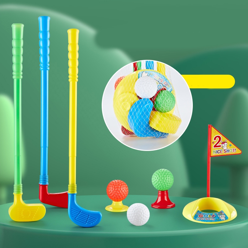 Có thể bán buôn Bộ Golf Cho Bé Tập Đi Trẻ Em Đồ Chơi Mini Trong Nhà Trò Tương Tác Cha Mẹ Con Ngoài Trời Thể Thao ToyRoom Hàng giao ngay