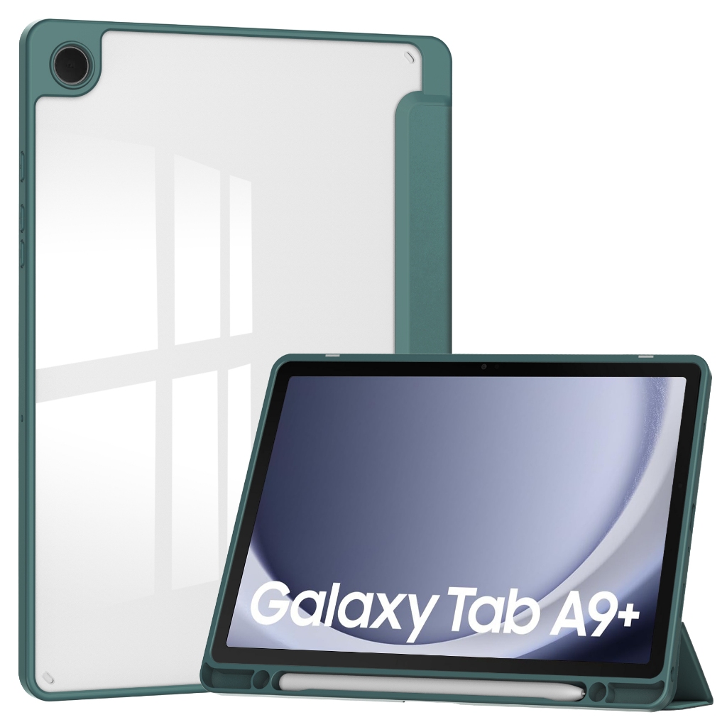 For Samsung Galaxy Tab A9 8.7inch SM-X110 SM-115  A9+ A9 Plus X210 SM-X216 SM-X218 Stand Tablet Smart Cover Auto Sleep Wake S Pen Slot