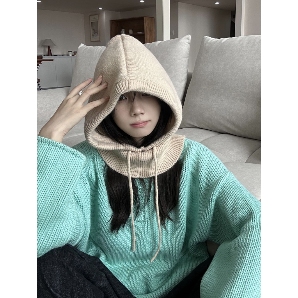 Mũ Len BALACLAVA  Trùm Đầu Thời Trang Mùa Đông 2023