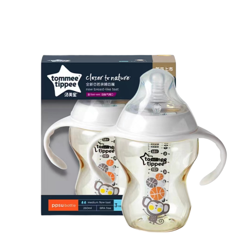 Đầu Mũi Khoan tommee tippee Gần Hơn Để Tự Nhiên® Chai ppsu Có Dòng Chảy Trung Bình Giống Nhau 3m +