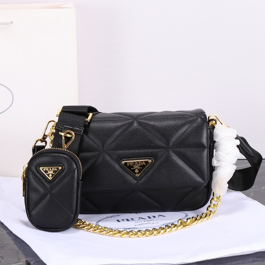 PRADA Túi Xách Da Thật 100% Chính Hãng Thời Trang Cho Nữ