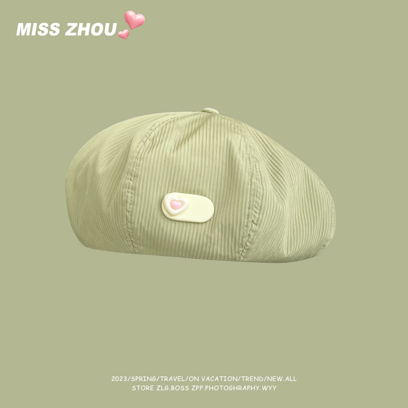 Mũ beret Mỏng Thoáng Khí Phong Cách Nhật Bản Ngọt Ngào Cho Nữ