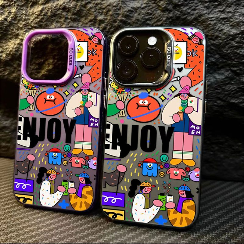 Mobile Ốp Điện Thoại Họa Tiết Hoạt Hình graffiti Cho iphone 12promax 14Promax 13 / 12 11 / 14pro 11promax 13promax