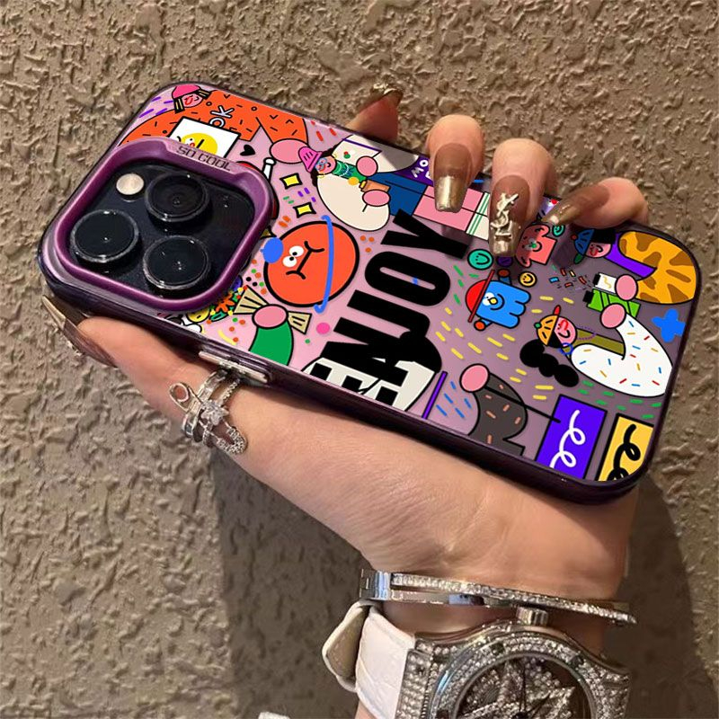 Mobile Ốp Điện Thoại Họa Tiết Hoạt Hình graffiti Cho iphone 12promax 14Promax 13 / 12 11 / 14pro 11promax 13promax