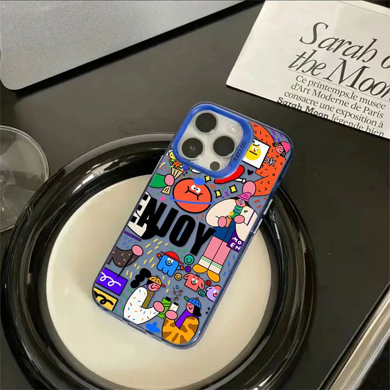 Mobile Ốp Điện Thoại Họa Tiết Hoạt Hình graffiti Cho iphone 12promax 14Promax 13 / 12 11 / 14pro 11promax 13promax