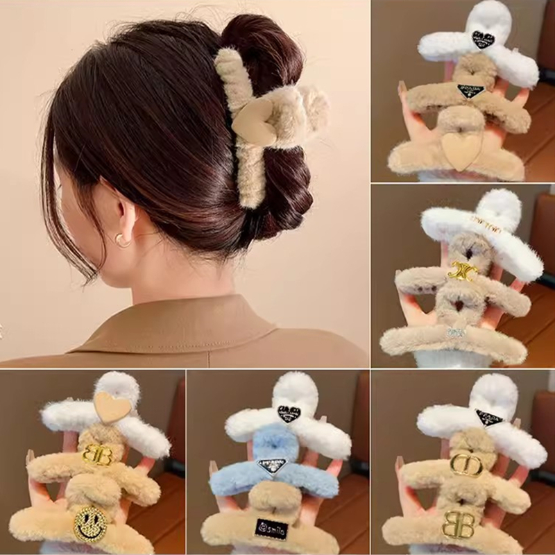 Mh Kẹp Tóc Hình Cá Mập Phủ Lông Đơn Giản Thời Trang Thu Đông Mới Nhất Dành Cho Bạn Nữ 2023