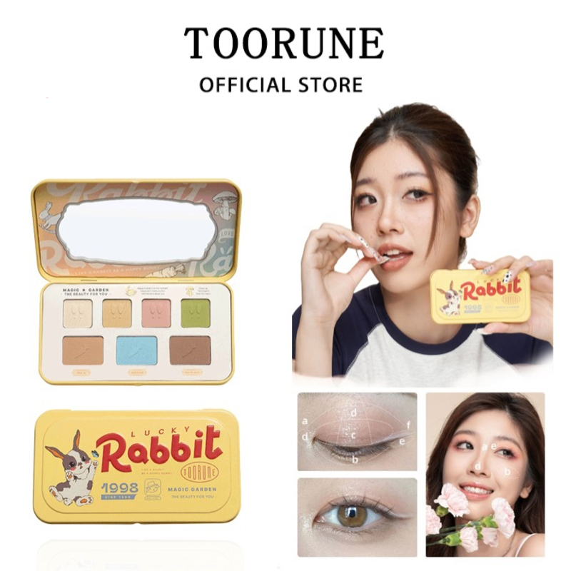 Bảng Phấn Mắt toorune Màu Sắc Tố Ngọc Trai Trang Điểm Mắt Khói Đa Năng đĩa Toàn Diện