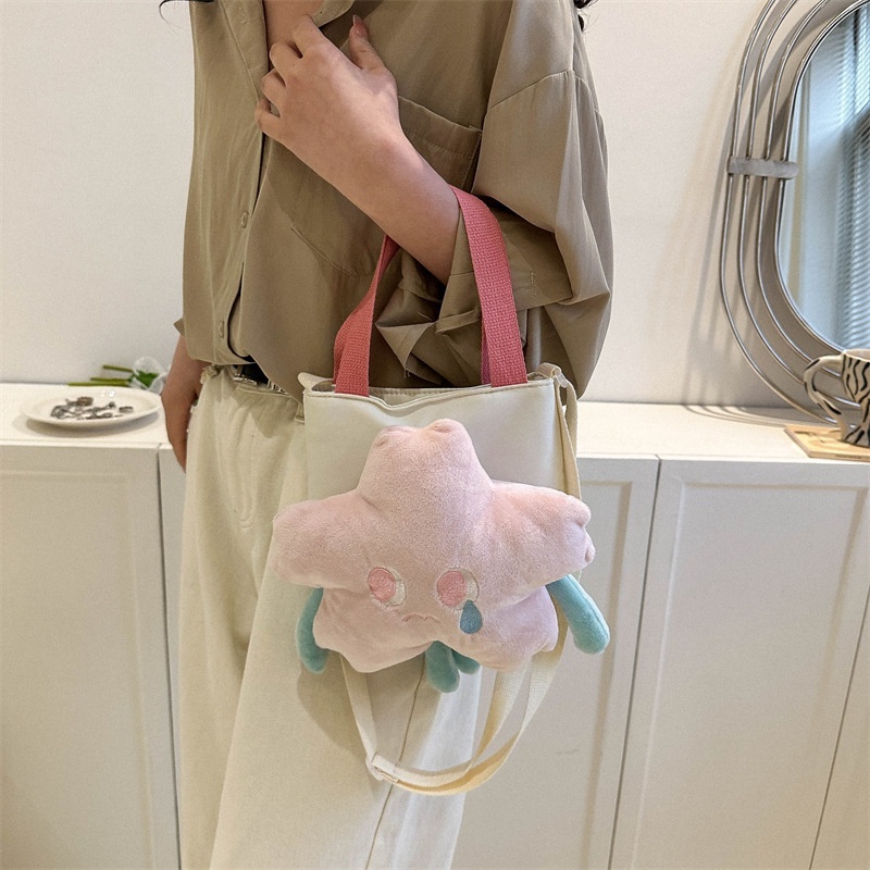 BEIBAOBAO  Túi tote Đeo Vai Cỡ Nhỏ Thiết Kế Đơn Giản Thời Trang Cho Nữ