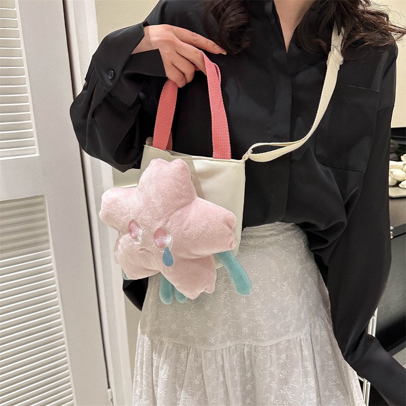 BEIBAOBAO  Túi tote Đeo Vai Cỡ Nhỏ Thiết Kế Đơn Giản Thời Trang Cho Nữ