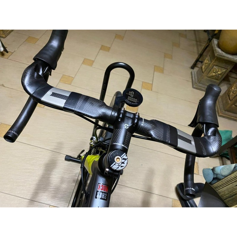 Ghi Đông Xe Đạp Bằng Sợi Carbon Xe đạp đường trường400/420/440mm * 31.8mm Phụ kiện xe đạp