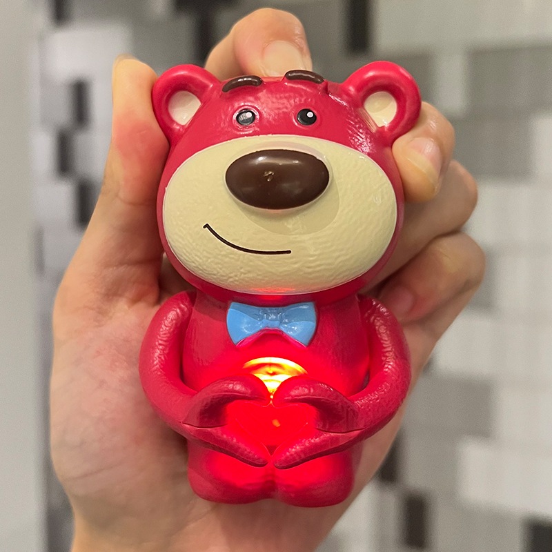 Lotso Búp Bê Đồ Chơi Trái Tim Xinh Xắn Phát Sáng Trong Bóng Tối