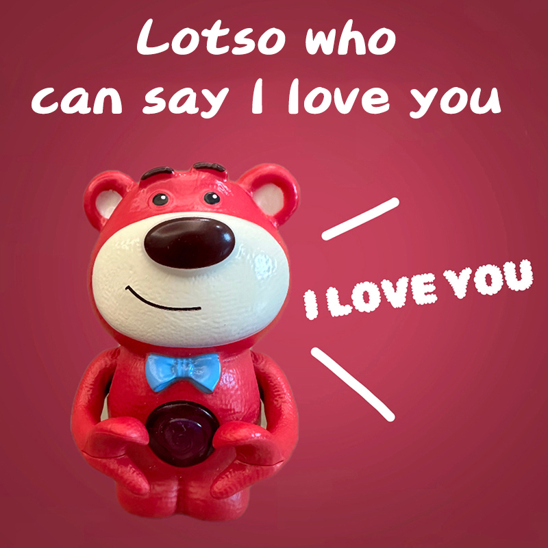 Lotso Búp Bê Đồ Chơi Trái Tim Xinh Xắn Phát Sáng Trong Bóng Tối