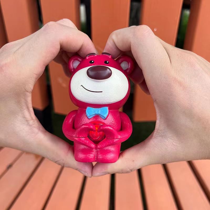 Lotso Búp Bê Đồ Chơi Trái Tim Xinh Xắn Phát Sáng Trong Bóng Tối