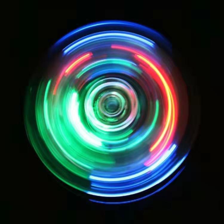 Con Quay Đồ Chơi spinner Có ĐèN led NhiềU MàU