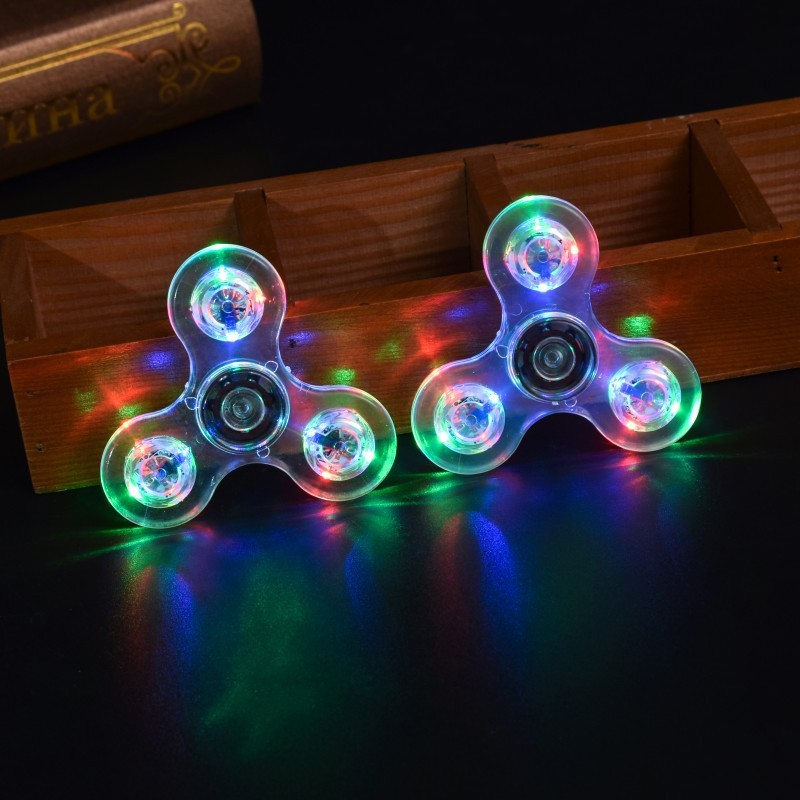 Con Quay Đồ Chơi spinner Có ĐèN led NhiềU MàU