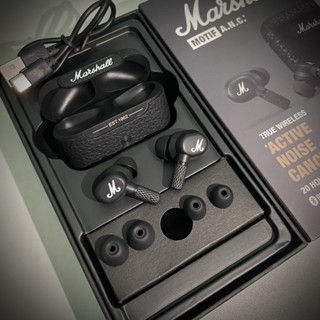 Marshall Tai nghe Bluetooth không dây Hi-Fi không dây ANC Tai nghe thể thao trong tai mát mẻ với micrô