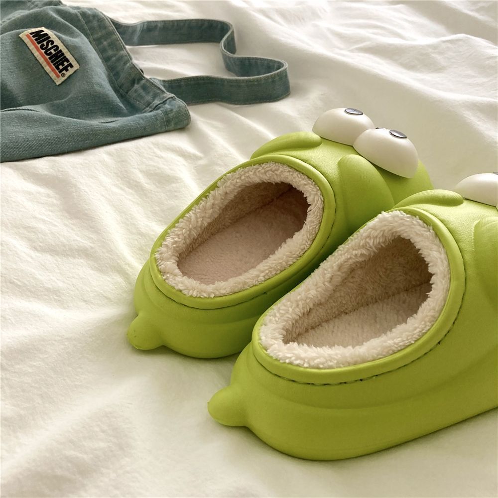 Dễ Thương Dép Bông Đi Trong Nhà Chống Trượt Hình Hoạt Hình Xinh Xắn