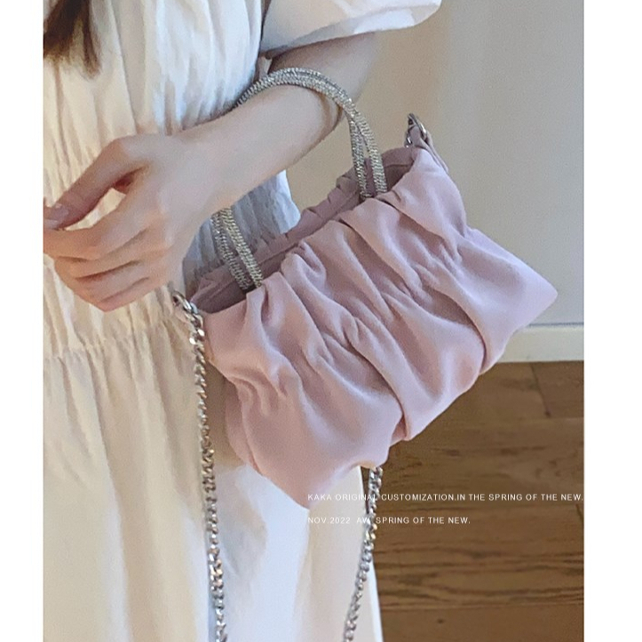 Túi dây chuyền đám mây treo Macaron nhỏ tươi mát