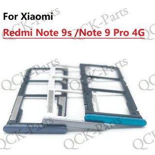 Dành cho xiaomi redmi note 9s 9 pro 4g khay đựng thẻ sim các bộ phận thay thế