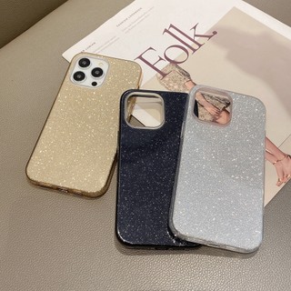 Ốp Điện Thoại Silicon Mềm Chống Sốc Phối Kim Tuyến Lấp Lánh Cho iphone 7 8 plus xr xs 11 12 pro max