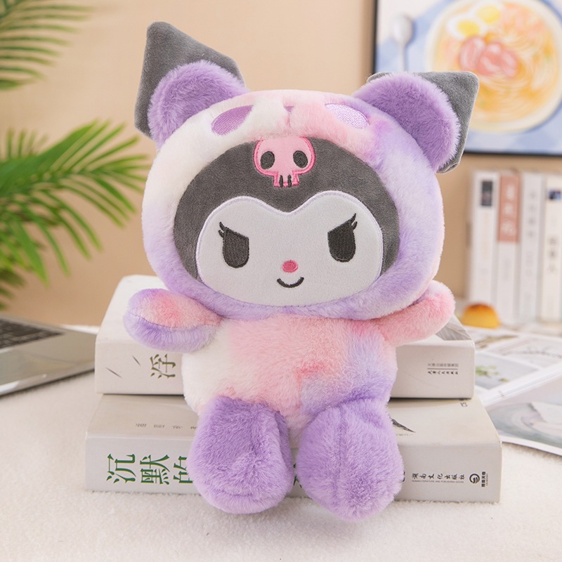 Búp bê đồ chơi sang trọng hình trái tim cô gái dễ thương Kuromi Sanrio Melody