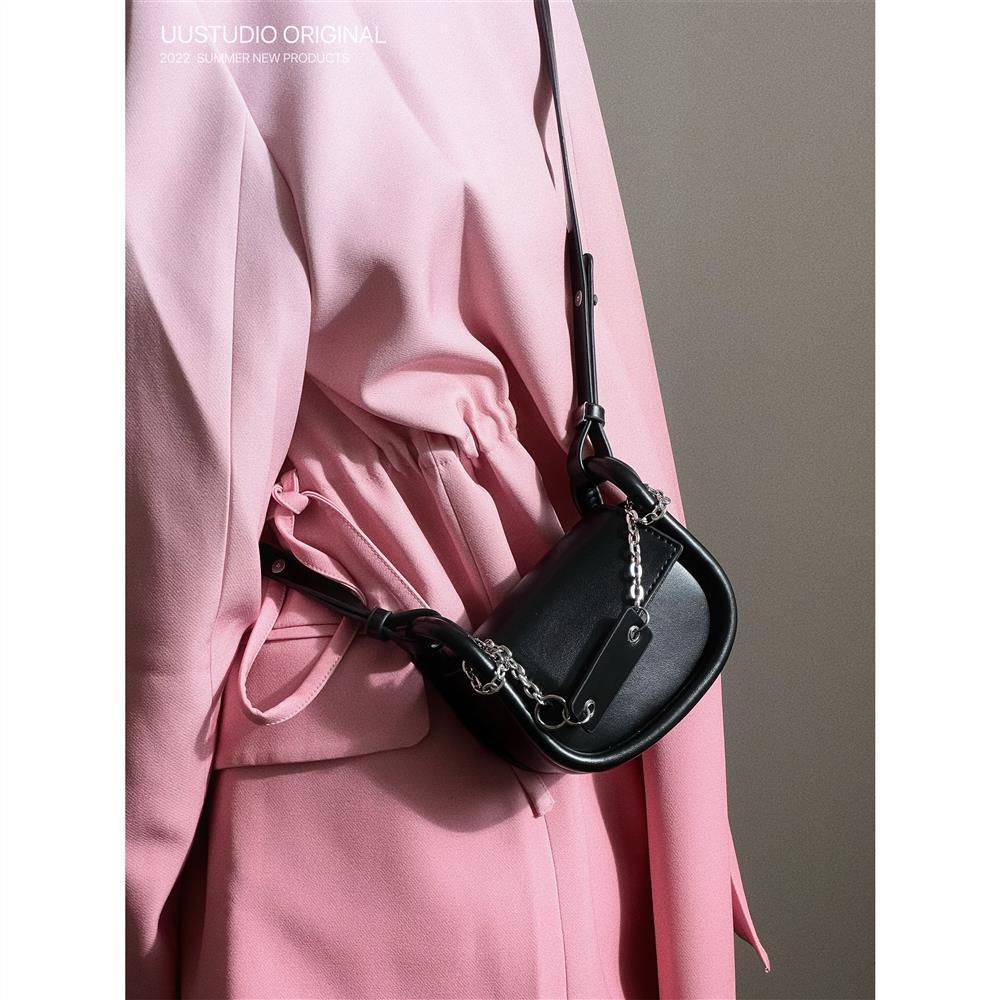 Galcheer Túi Xách mini Phối Dây Xích Đeo Vai Kiểu Hàn Quốc Dễ Thương Cho Nữ