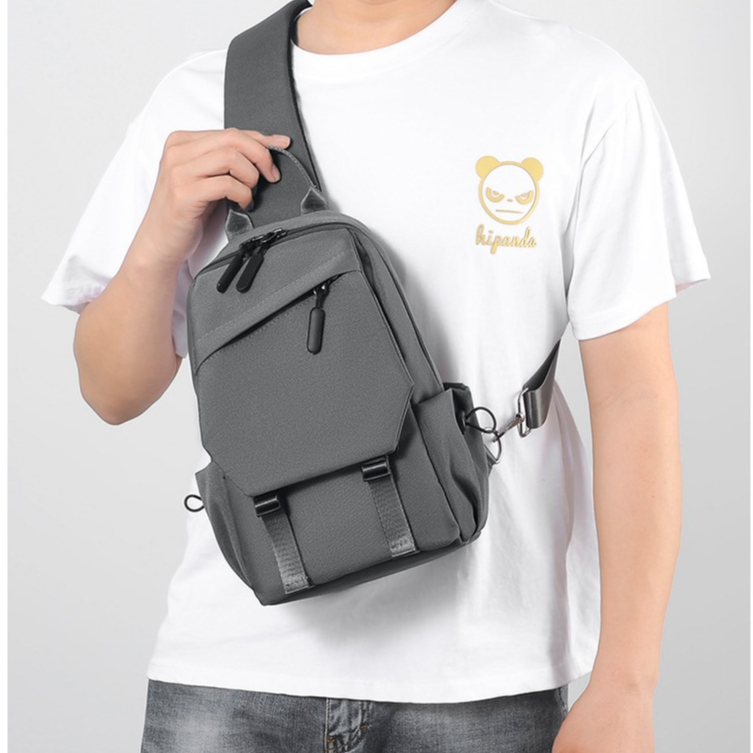 IMELON Túi Đeo Chéo Ngực Siêu Nhẹ Đơn Giản Thời Trang Công Sở Cho Nam