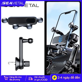 Giá treo điện thoại trên ô tô SEAMETAL Giá đỡ điện thoại gắn cửa gió ô tô