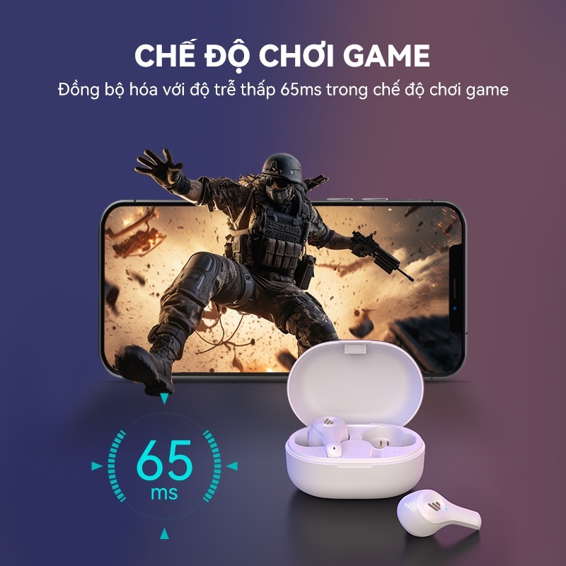 Edifier Tai Nghe Nhét Tai Không Dây x5 lite bluetooth v5.3 Chống Ồn ip55