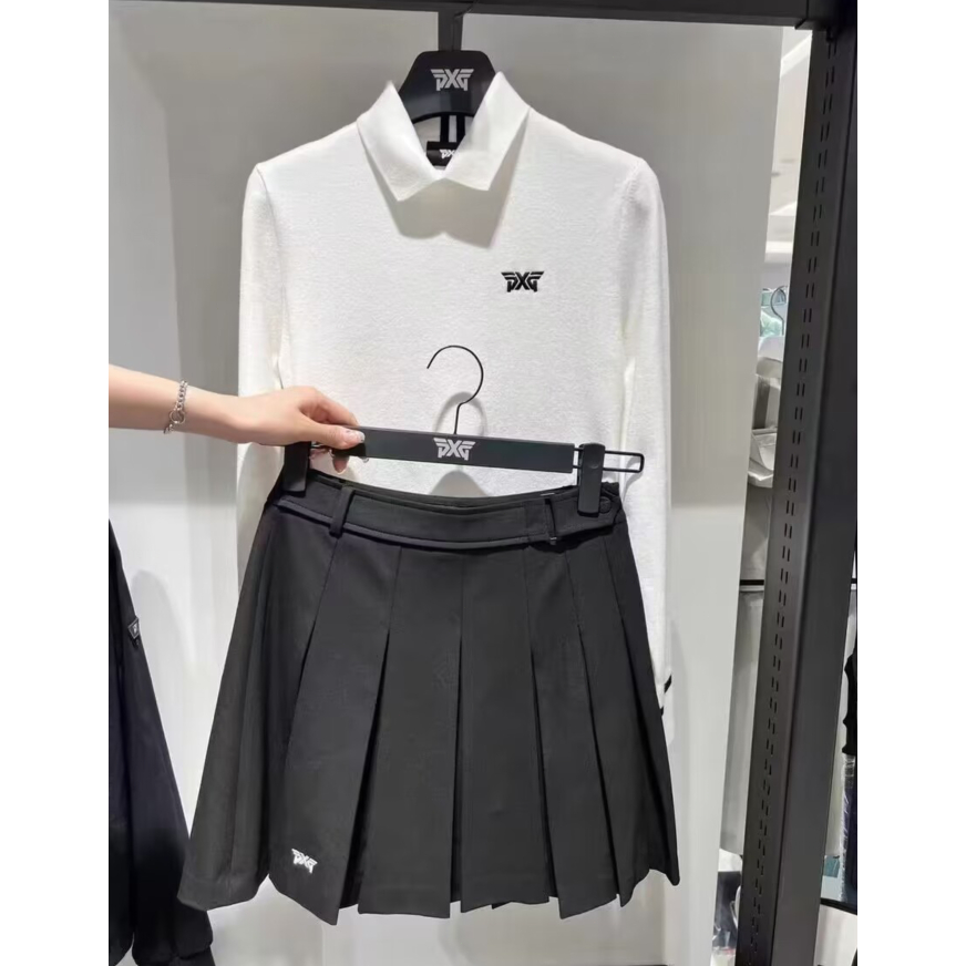 Áo sweater Dệt Kim Màu Trắng Đen Phong Cách Hàn Quốc Thời Trang Thu Đông 2023