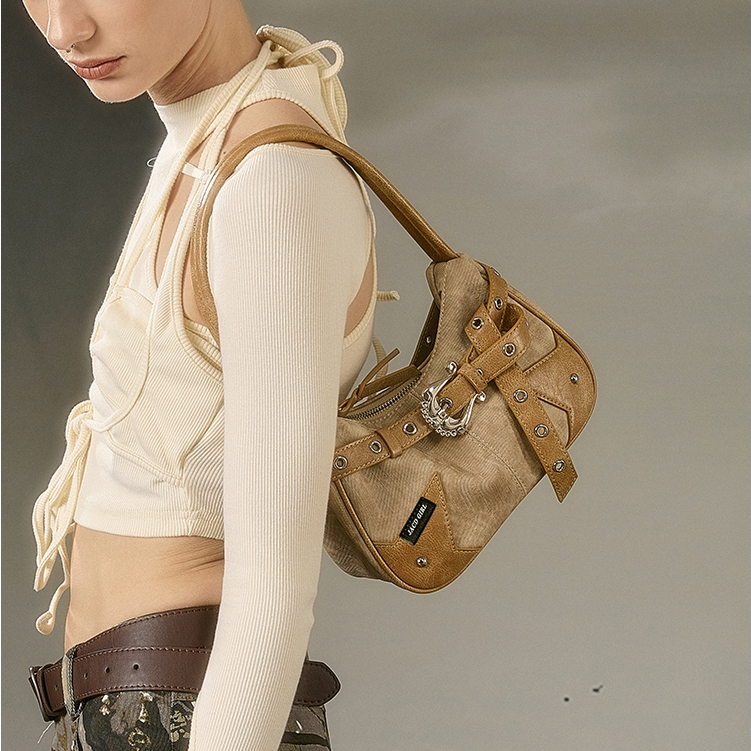 Molisa túi xách nữ túi kẹp nách 2023NEW Popular Fashion Phong Cách Hàn Quốc THỂ THAO GDJ2300M4O 41Z231011