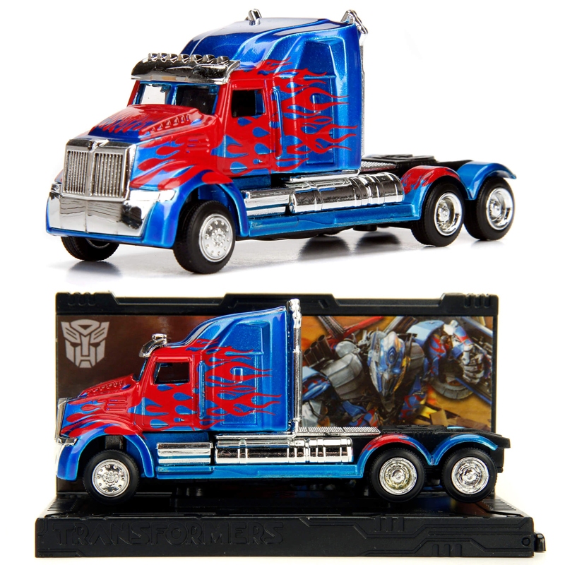 Jada Mô Hình Xe Hơi Biến Hình optimus prime Tỉ Lệ 1: 64