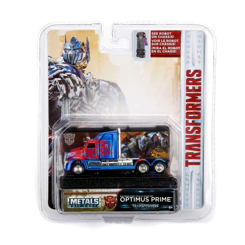 Jada Mô Hình Xe Hơi Biến Hình optimus prime Tỉ Lệ 1: 64