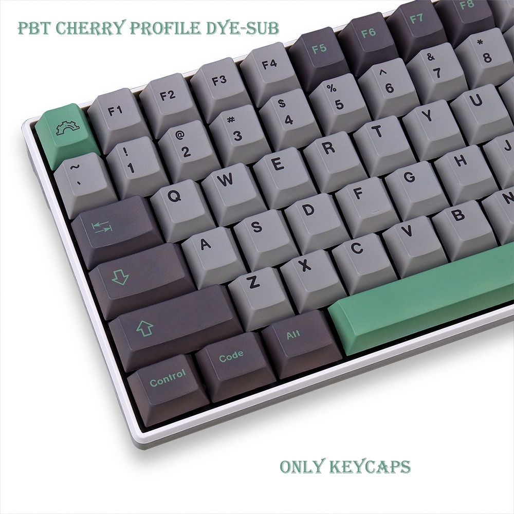 Pbt keycap gmk 0110-K 130 Phím 61 64 84 Cho Bàn Phím Cơ