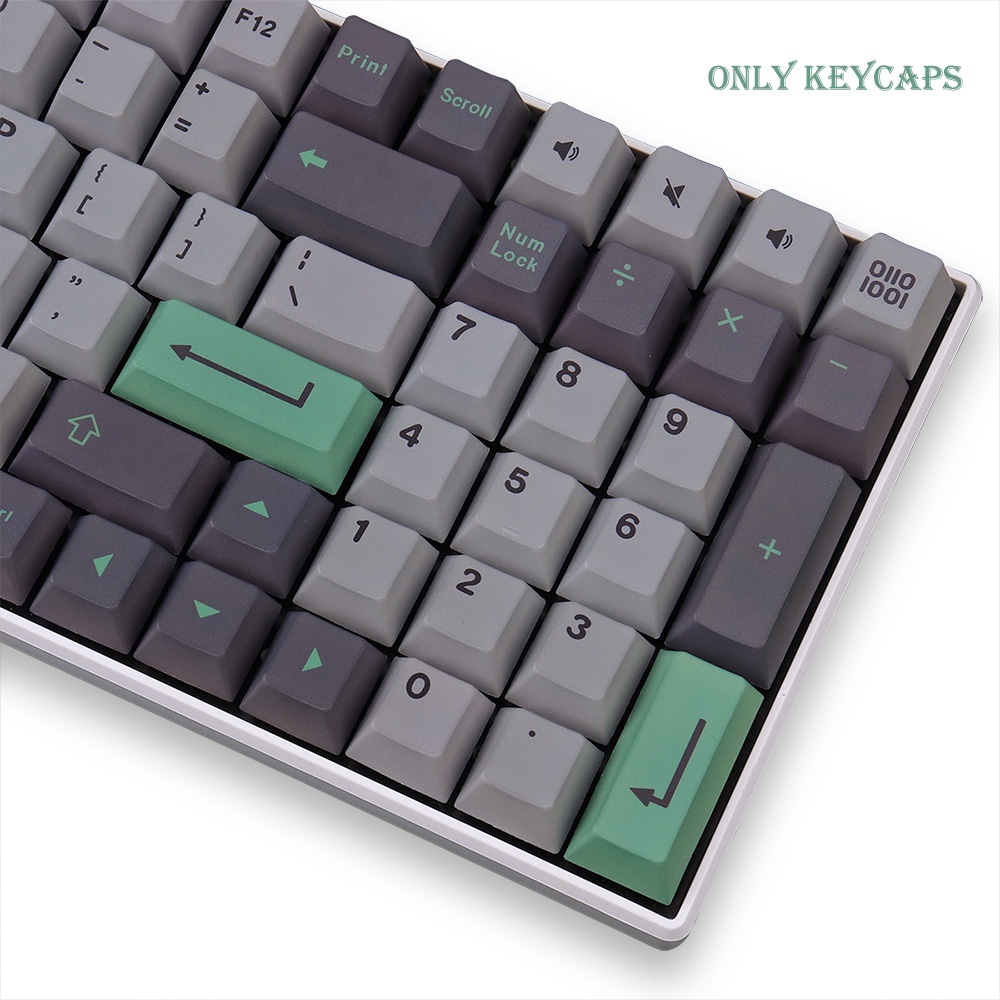 Pbt keycap gmk 0110-K 130 Phím 61 64 84 Cho Bàn Phím Cơ