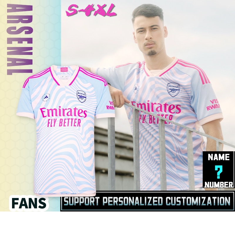 23-24 Ar-senal  Áo bóng đá sân khách nữ S-4XL * Chất lượng cao * T-shirt