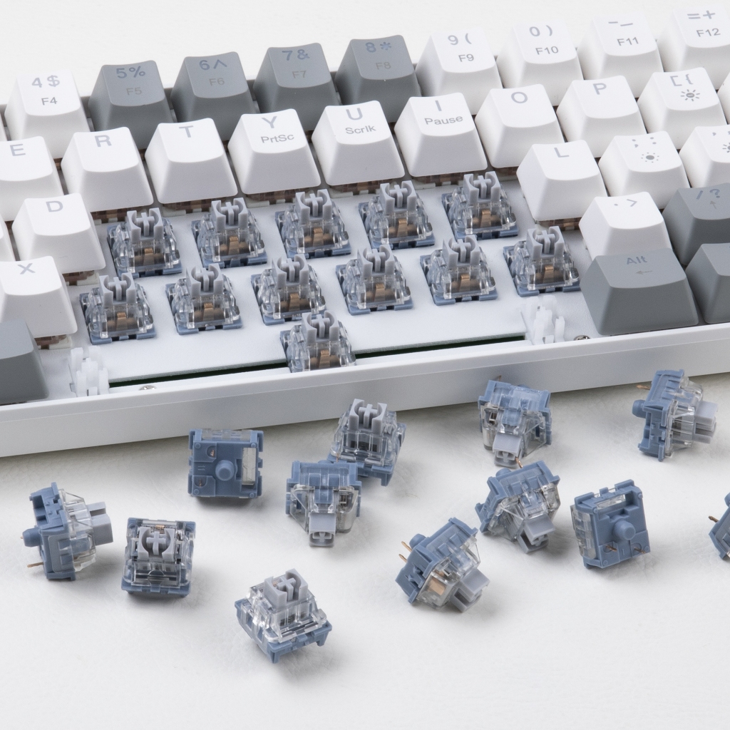 Set 110 Công Tắc Bàn Phím Cơ gaming Hình Cá Voi Xanh 3 Chấu 50gf