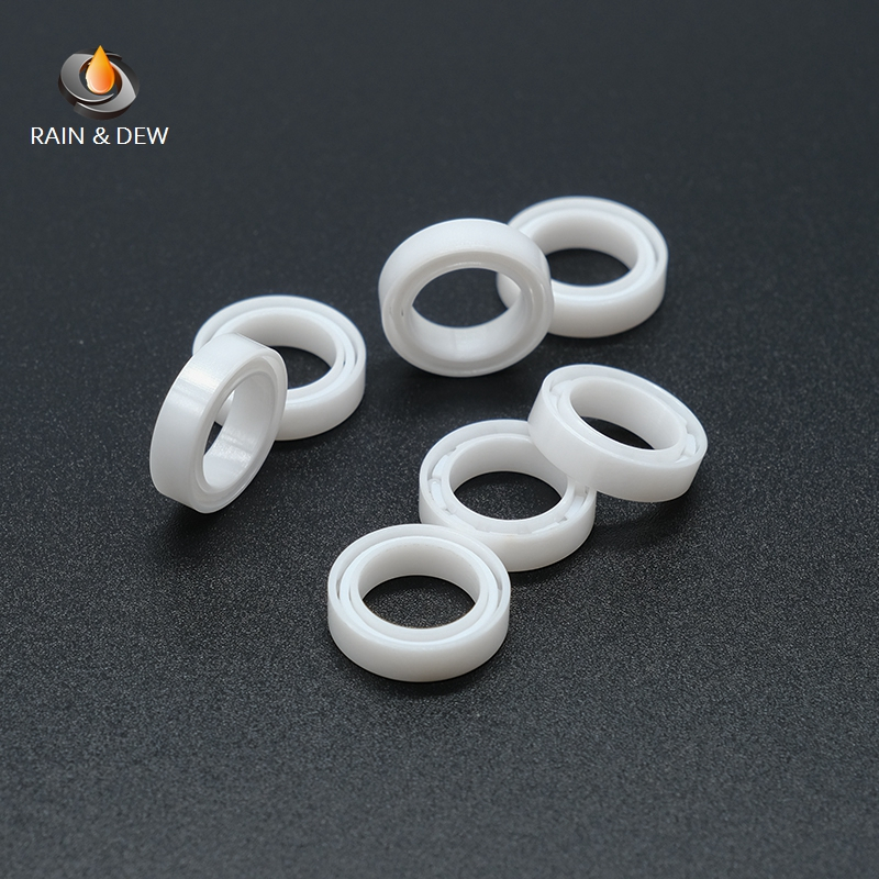 1 Cái 6700 10X15X4 mm Vòng bi gốm ABEC-9 đầy đủ ZrO2 gốm rãnh sâu bi