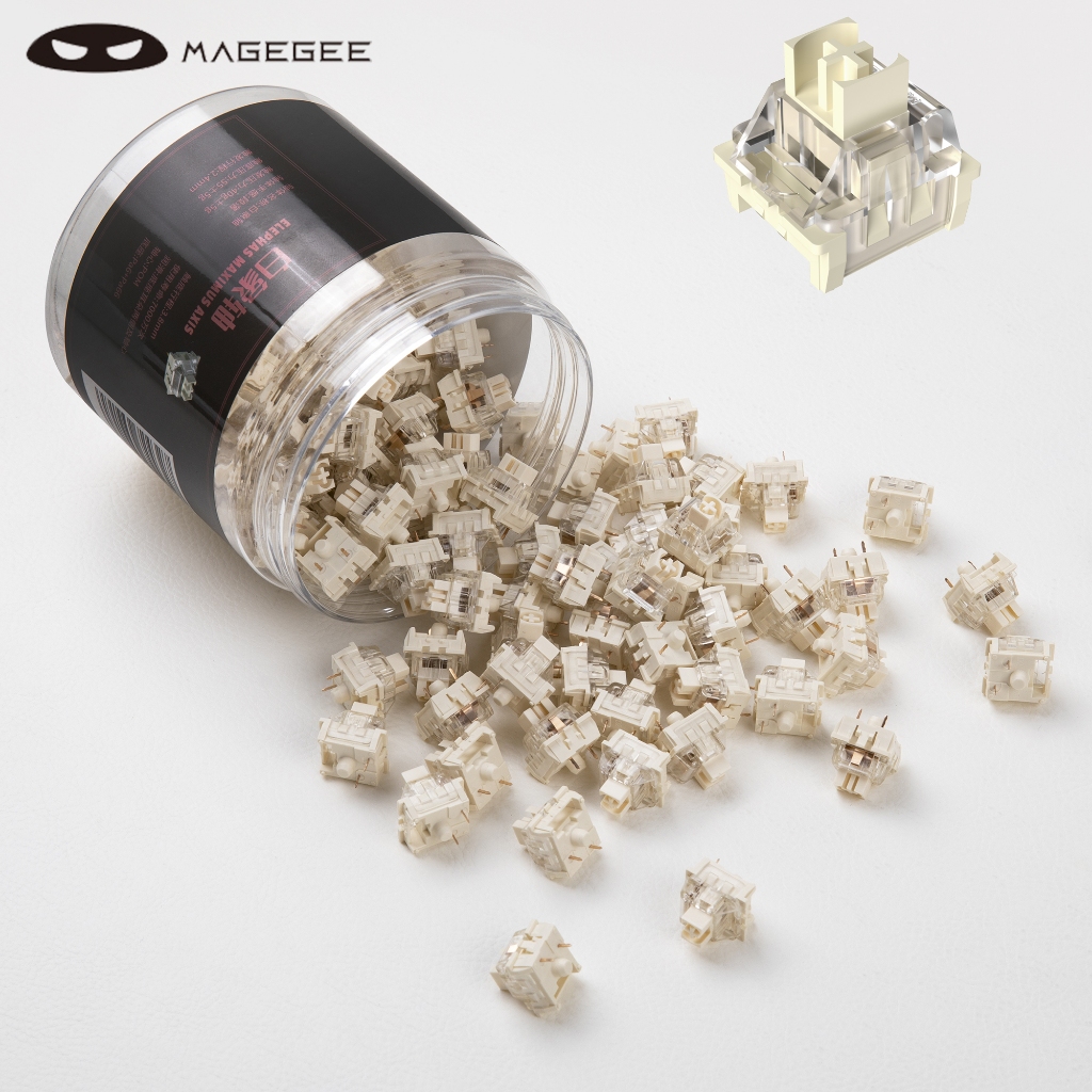 Set 110 Công Tắc Bàn Phím Cơ gaming Hình Cá Voi Xanh 3 Chấu 50gf