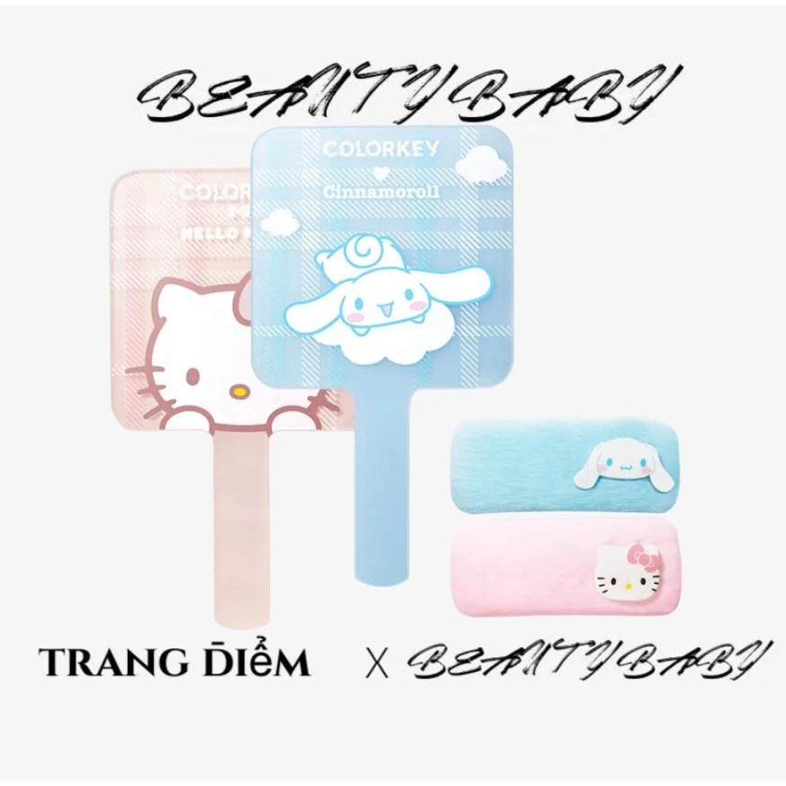 Colorkey Thẻ Bài Cầm Tay Hình Cầu Sanrio Cho Nữ Sinh