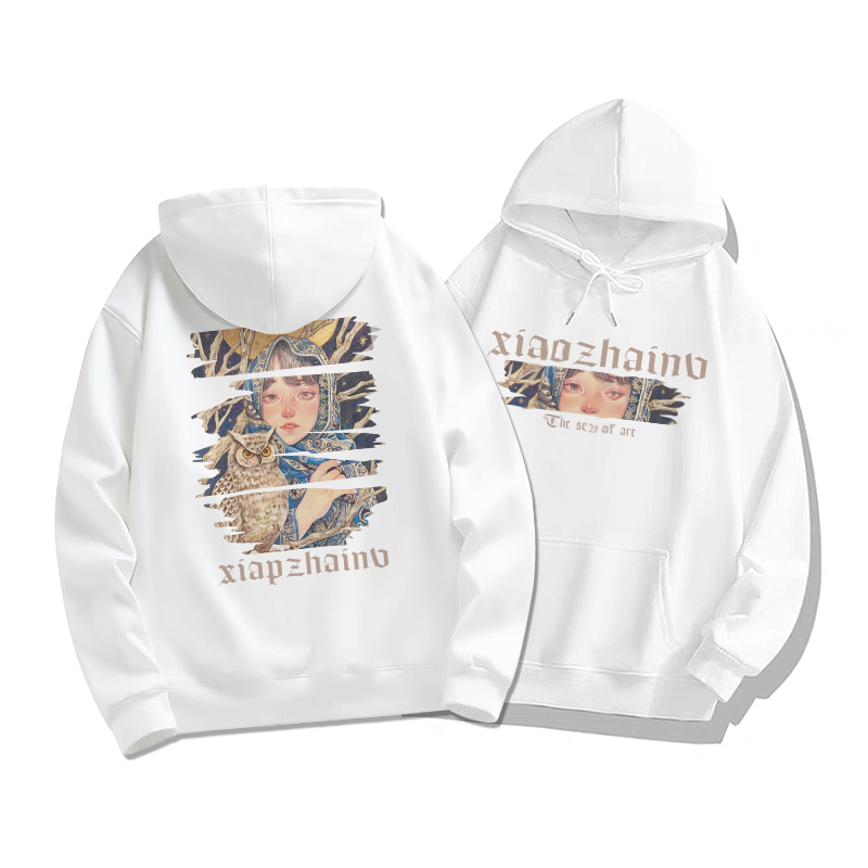 Áo hoodie nữ đen oversize local brand SALMO áo thu đông unisex 100% cotton Y0310