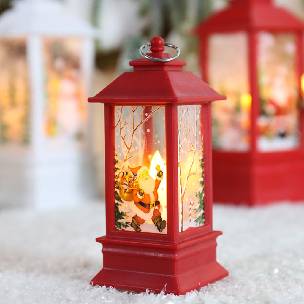 Đèn Ngủ Để Bàn Trang Trí Hình Ông Già Noel / Người Tuyết